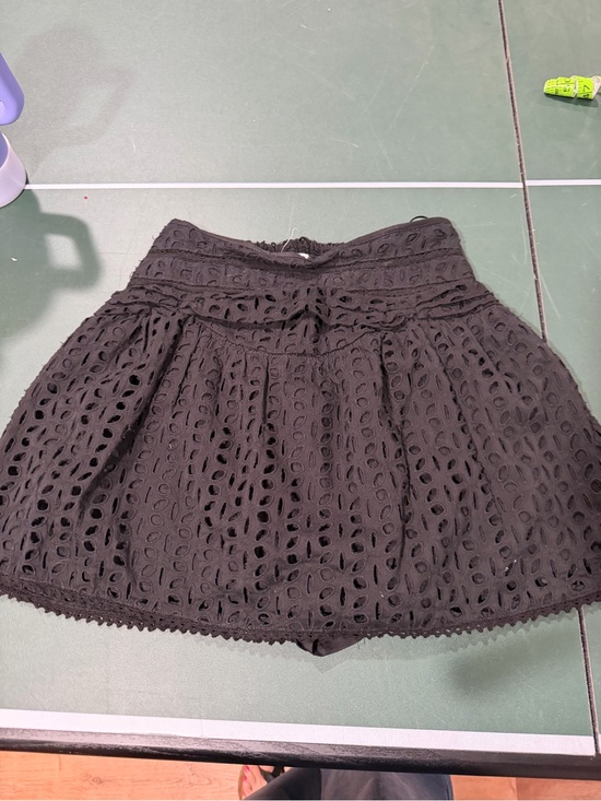 Blue Rain Dresses & Skirts - Blue Rain Black Eyelet Circle Skirt